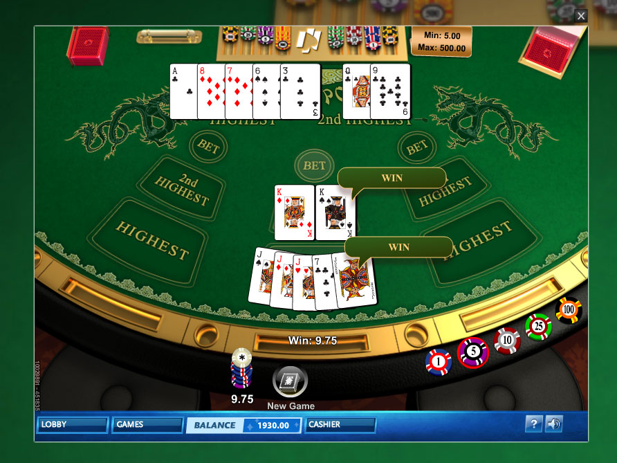 Play pai gow online casino slots